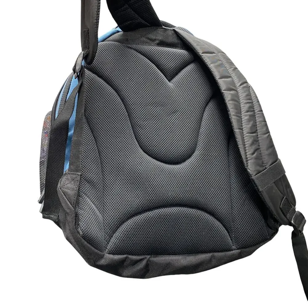 Samsonite Blue Grey Black Laptop Travel School Backpack